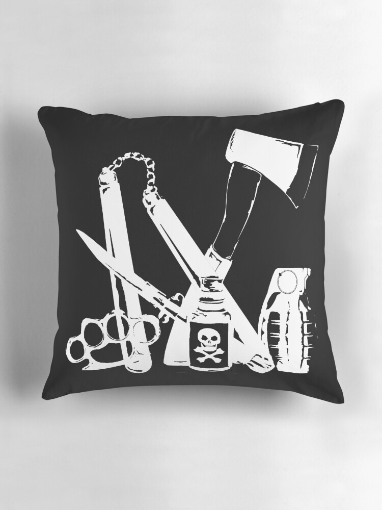 Thumbnail 3 of 4, Pillow, Weapon Tote designed and sold by forcesodorkness.