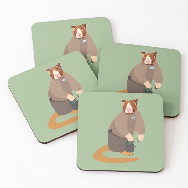 Item preview, A is for Animals as Zookeepers,Animals as Zookeepers Artwork – Playful Wildlife Illustration and Fun Keeper Design designed and sold by PrettylittlepastelUk.