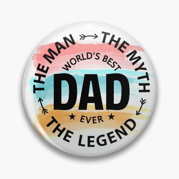Item preview, Father's Day -- Watercolor World's Best Dad designed and sold by MagicStrawberry.