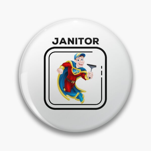 Item preview, Super Janitor designed and sold by Rainbow Designs.