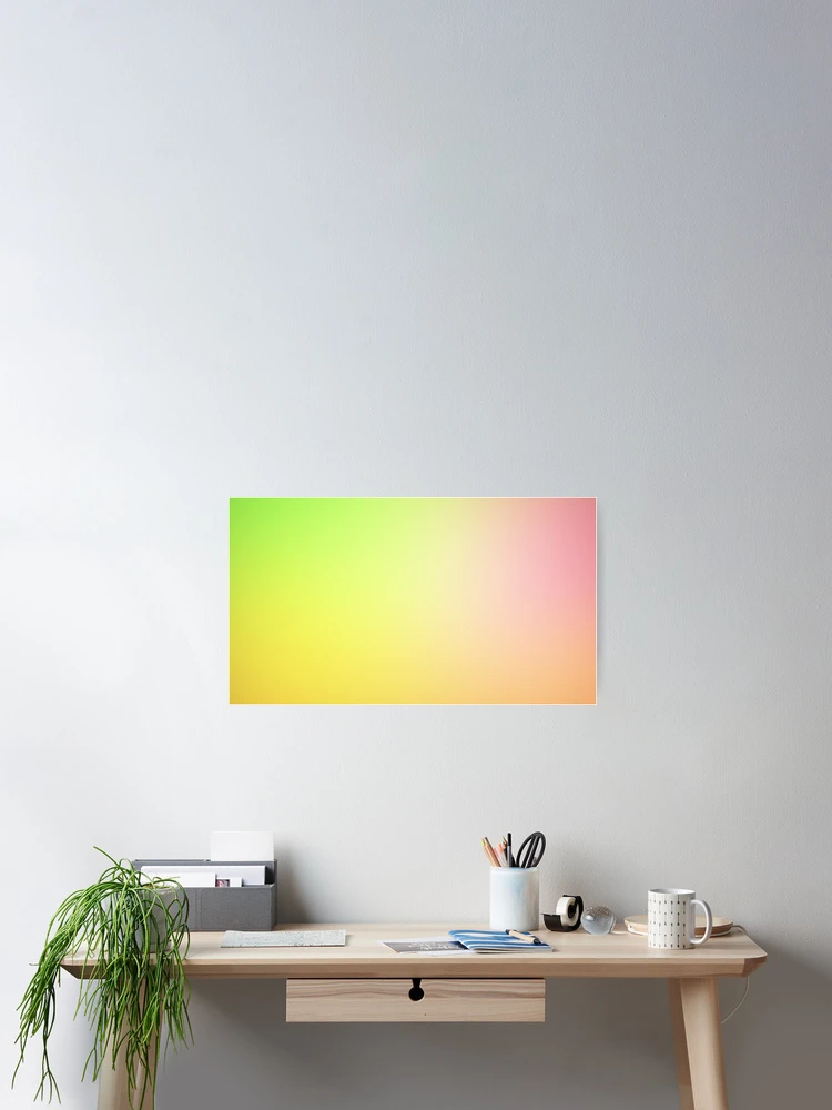 Thumbnail 2 of 3, Poster, Vivid Abstract Gradient Background designed and sold by Inimma.