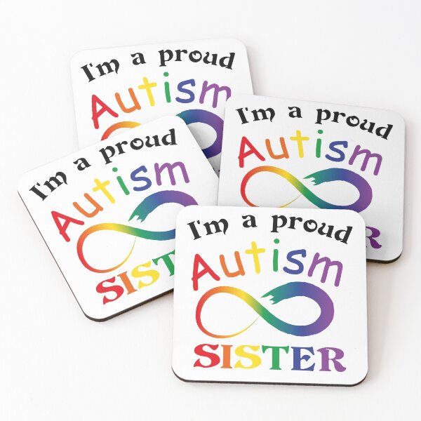 Item preview, I'm a proud Autism SISTER designed and sold by Alvarenga-art.