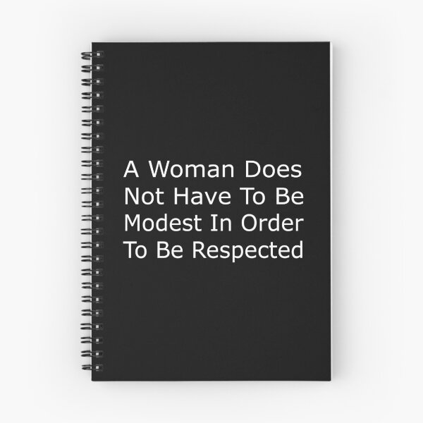 Item preview,  COOL A Woman Does Not Have To Be Modest In Order To Be Respected designed and sold by merchfun2.