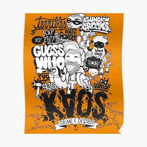 Kaos Posters Redbubble