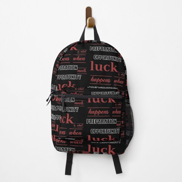 Item preview, Luck Is What Happens When Preparation Meets Opportunity designed and sold by Designs-RZ.