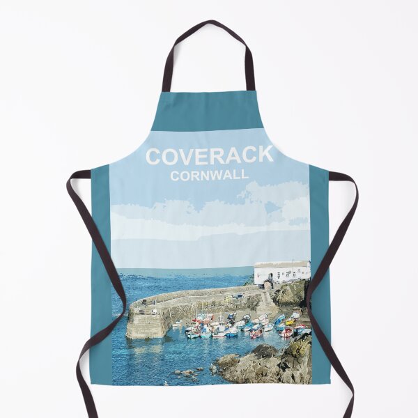 Item preview, Coverack, Cornwall, England. Summer seaside harbour landscape designed and sold by BarbaraGlebska.