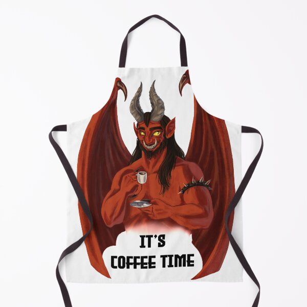 Item preview, Satan's coffee time designed and sold by NinaTheBlobfish.