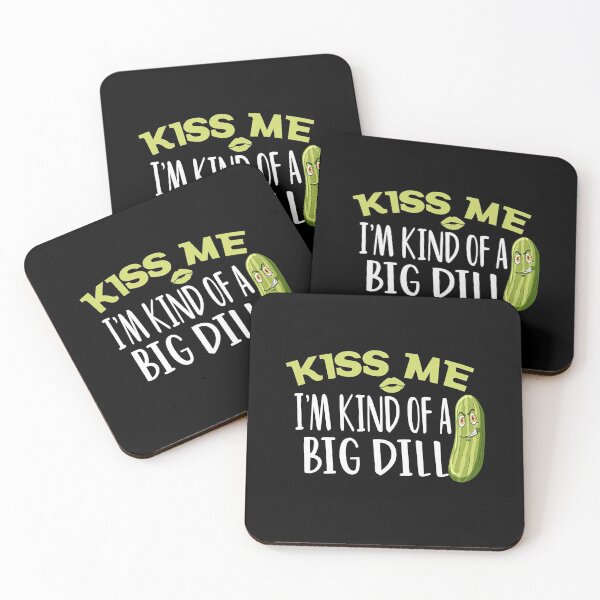 Item preview, Kiss Me I'm Kind Of A Big Dill Pickle Classic T-shirt  designed and sold by Ikgha.
