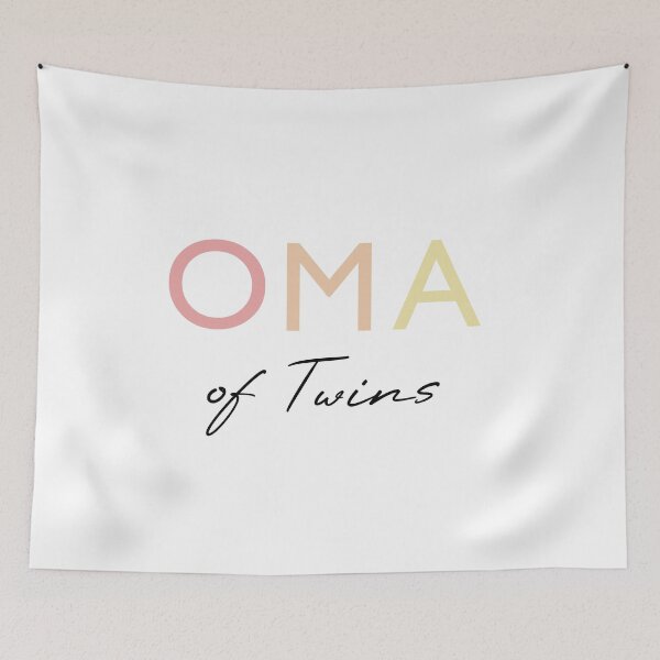 Item preview, Oma of Twins for every proud grandmother of twins designed and sold by Blue-Fairy.
