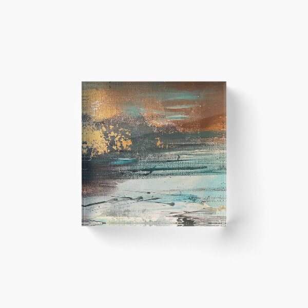 Item preview, Gold clouds over water designed and sold by AndrewAlanArt.