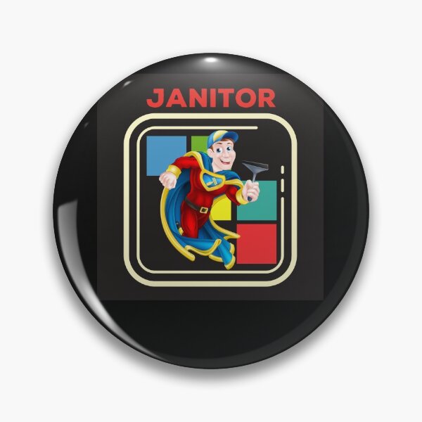 Item preview, Super Janitor designed and sold by Rainbow Designs.