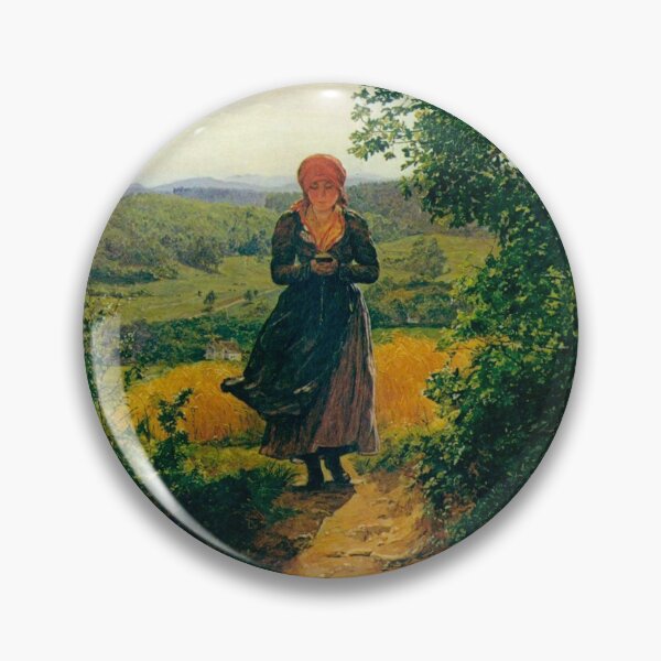 Item preview, The expected woman (Die Erwartete) by Ferdinand Georg Waldmüller designed and sold by IndieArtDream.
