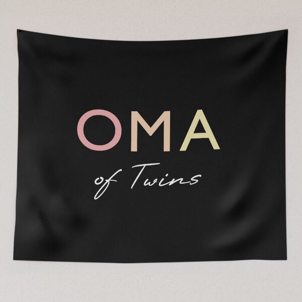 Item preview, Oma of Twins for every proud grandmother of twins designed and sold by Blue-Fairy.