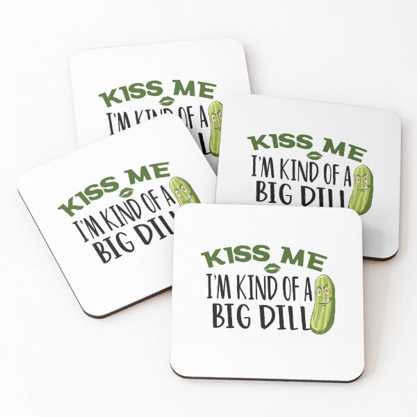 Item preview, Kiss Me I'm Kind Of A Big Dill Pickle Classic T-shirt  designed and sold by Ikgha.