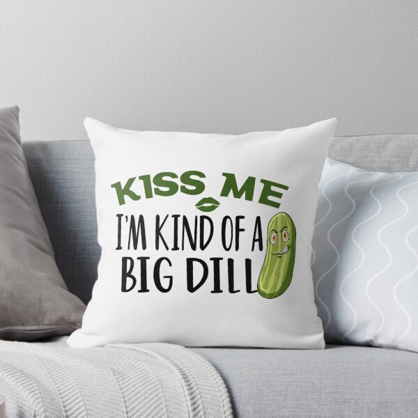 Item preview, Kiss Me I'm Kind Of A Big Dill Pickle Classic T-shirt  designed and sold by Ikgha.