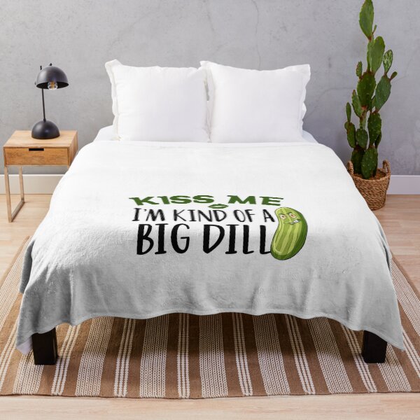 Item preview, Kiss Me I'm Kind Of A Big Dill Pickle Classic T-shirt designed and sold by Ikgha.