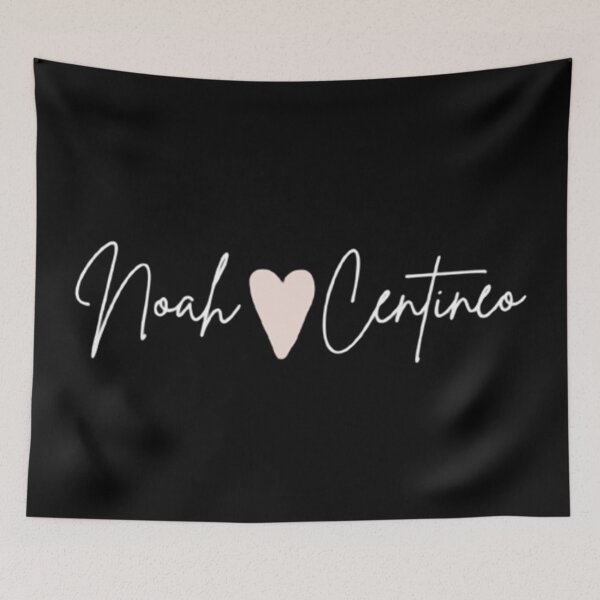 Item preview, Cute Noah Centineo name in white cursive with cute pink heart designed and sold by MNCO.