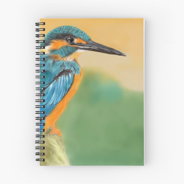 Item preview, King Fisher painting designed and sold by Scott Phillips Creative.
