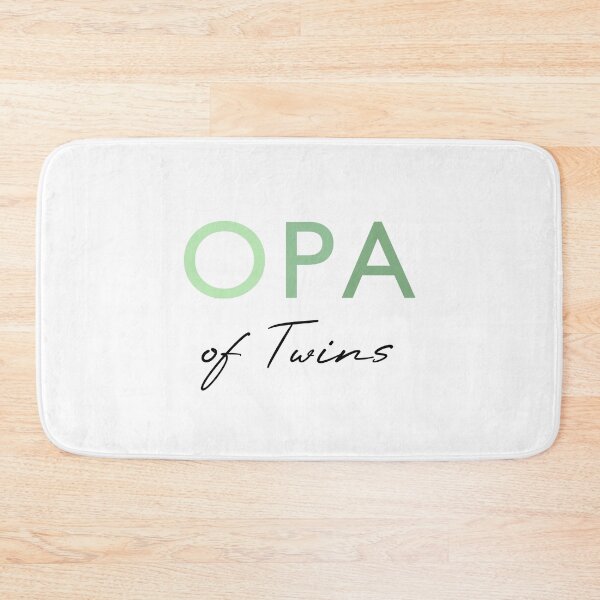 Item preview, Opa of Twins for every proud grandfather of twins designed and sold by Blue-Fairy.