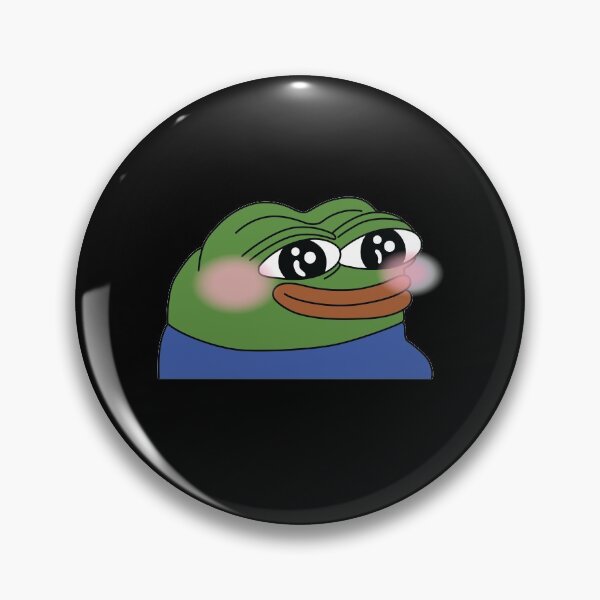 Item preview, peepoBlush Emote High Quality designed and sold by SimplyNewDesign.
