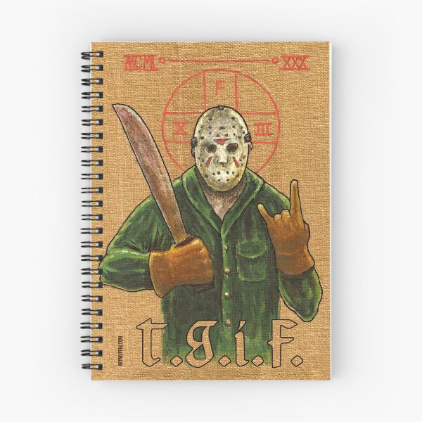 Item preview, Religious Horror Icon-Jason Voorhees-T.G.I.F.-Friday the 13th designed and sold by ARTmuffin.