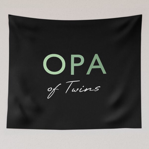 Item preview, Opa of Twins for every proud grandfather of twins designed and sold by Blue-Fairy.