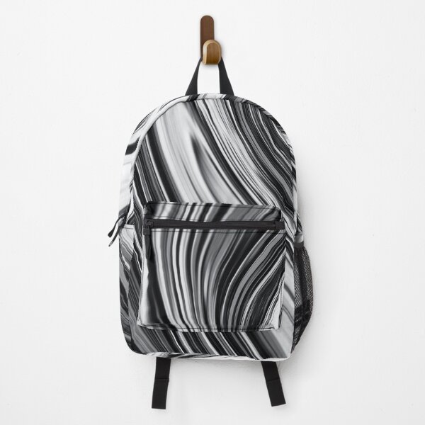 Item preview, Black white agate liquid marble texture fluid artwork designed and sold by CynthiaGraphics.