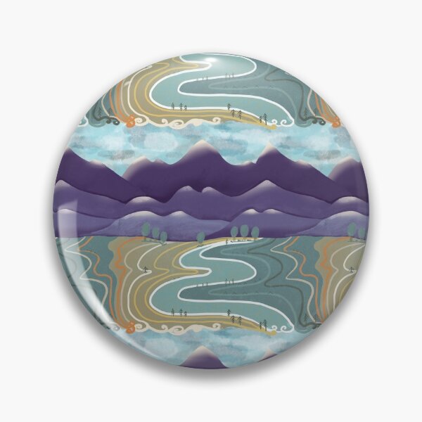 Item preview, Mountain range stripes designed and sold by sueshorman.