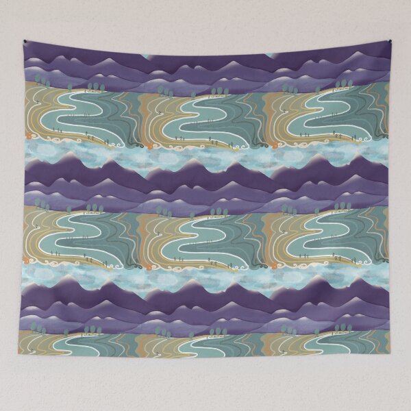 Item preview, Mountain range stripes designed and sold by sueshorman.