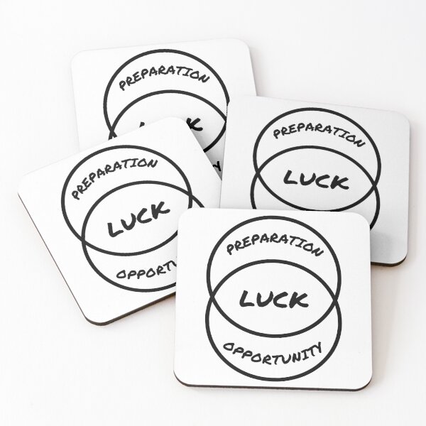 Item preview, Luck is what happens when preparation meets opportunity designed and sold by CeciLop.