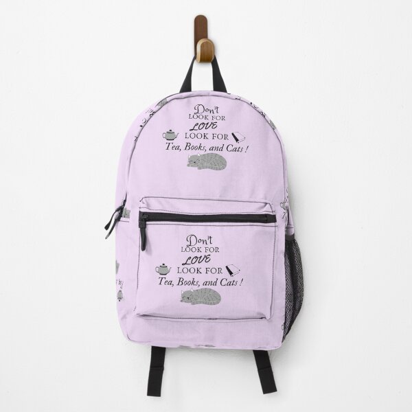 Item preview, Don't look for Love look for tea, books, and cats funny design designed and sold by LeBreab.
