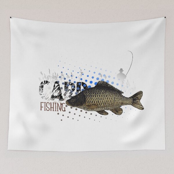 Item preview, Fishing colored Banner Vector Illustration designed and sold by ranker666.