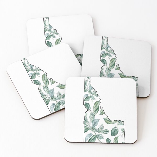 Item preview, Idaho watercolor leaves designed and sold by eammmmmm.