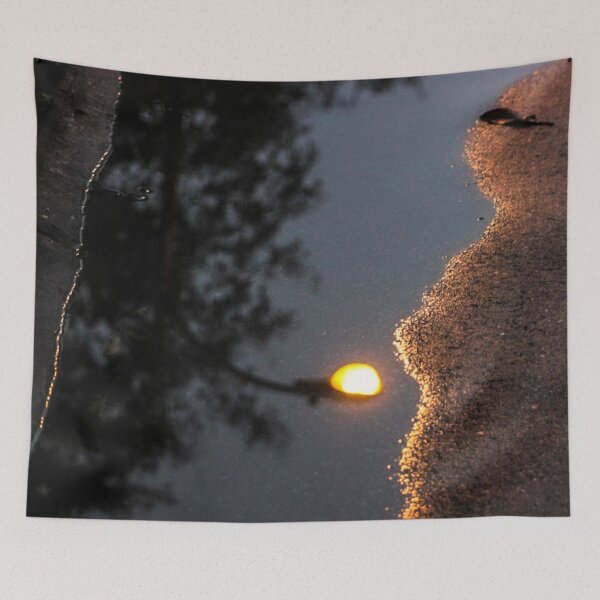 Item preview, Lamp Post in a Puddle designed and sold by neta98.