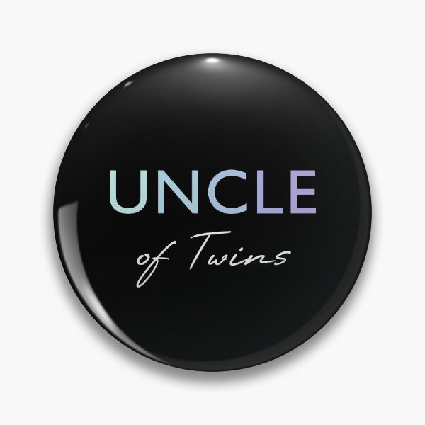 Item preview, Uncle of Twins for every proud uncle of twins designed and sold by Blue-Fairy.