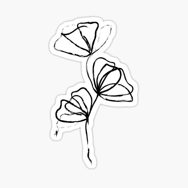 Flower Sticker