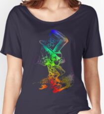 Psychedelic Mad Hatter Trippy Alice Women's Relaxed Fit T-Shirt