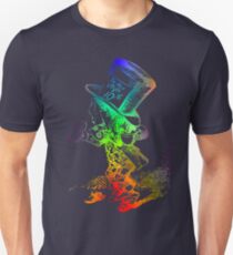 Psychedelic Mad Hatter Trippy Alice Unisex T-Shirt