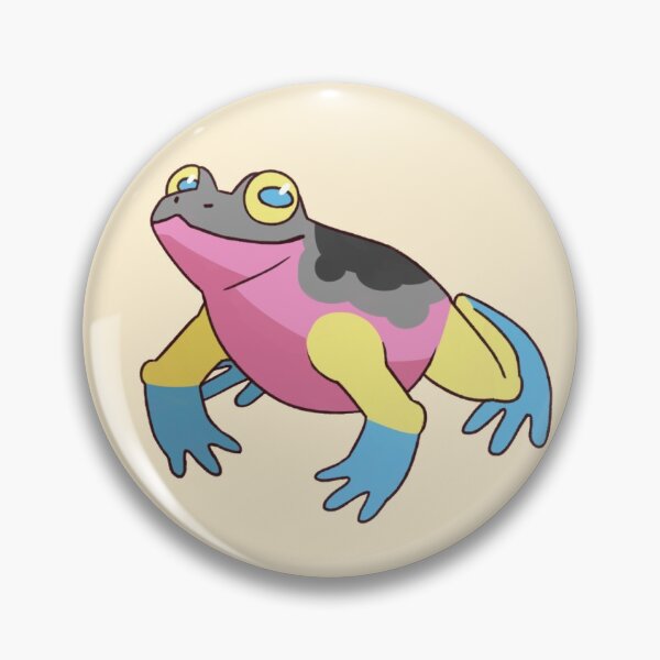 Item preview, Polygender Pridefrog designed and sold by amphibian-a-day.