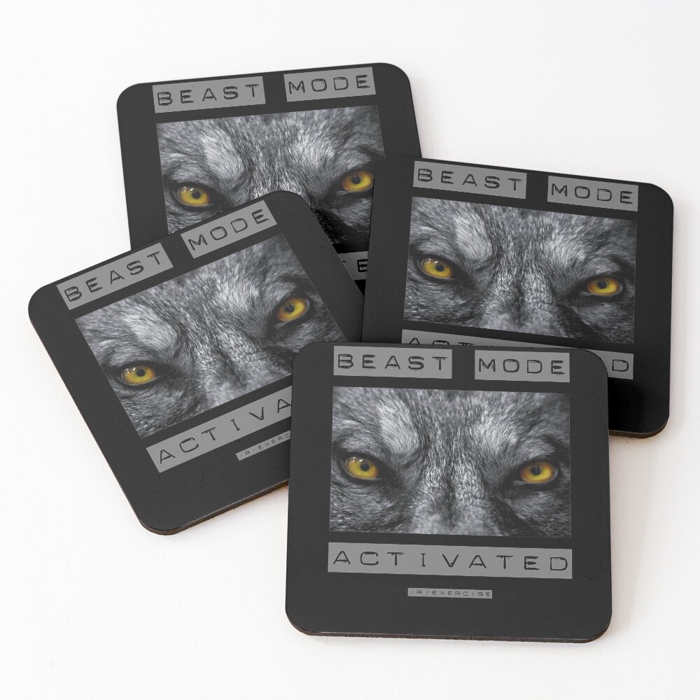 Item preview, Coasters (Set of 4) designed and sold by FunExercise.