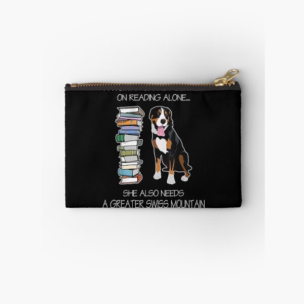 Item preview, A Woman Cannot Survive On Reading Alone Swiss Mountain Dog  designed and sold by christinero2.