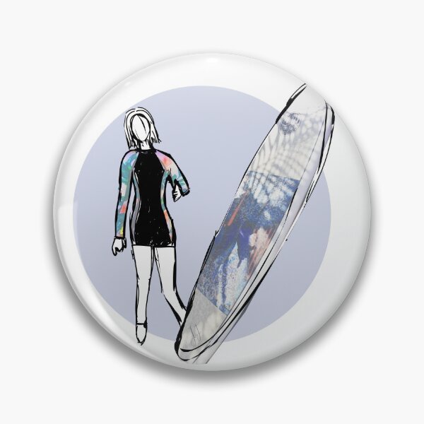 Item preview, surfing woman designed and sold by xiluta.