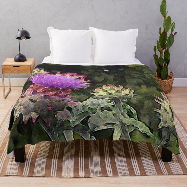 Item preview, Artichoke Flower Painting designed and sold by JinjerS.