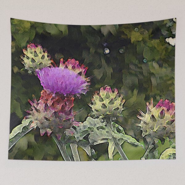 Item preview, Artichoke Flower Painting designed and sold by JinjerS.