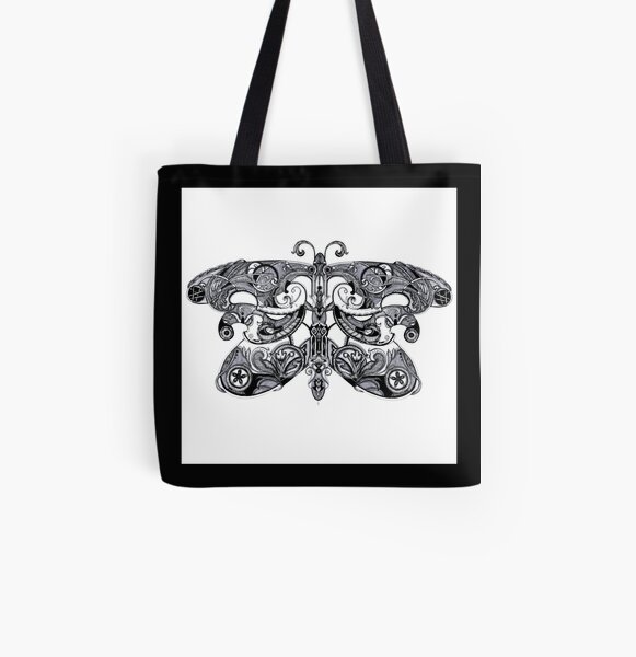 Papillon for life All Over Print Tote Bag