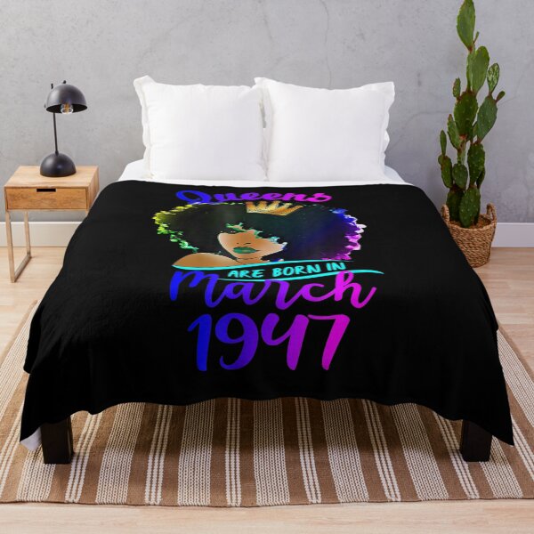Item preview, Queens Are Born In March 1947 74th Birthday  designed and sold by dannareyansh.
