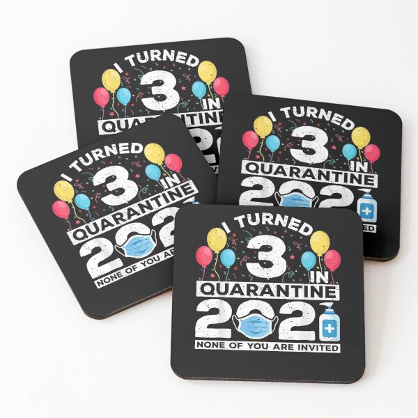 Item preview, I Turned 3 In Quarantine 2021 Funny 3rd Birthday Party  designed and sold by dannareyansh.