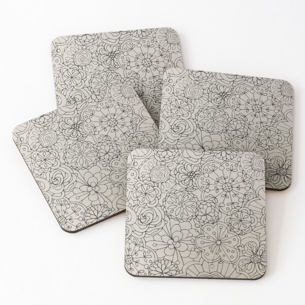 Item preview, Blooming Wildflowers Drawing designed and sold by T1D4ever.