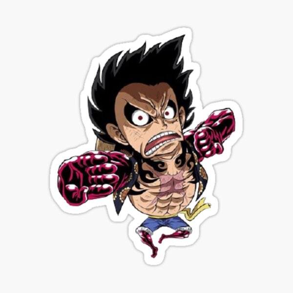 Luffy Chibi Stickers | Redbubble