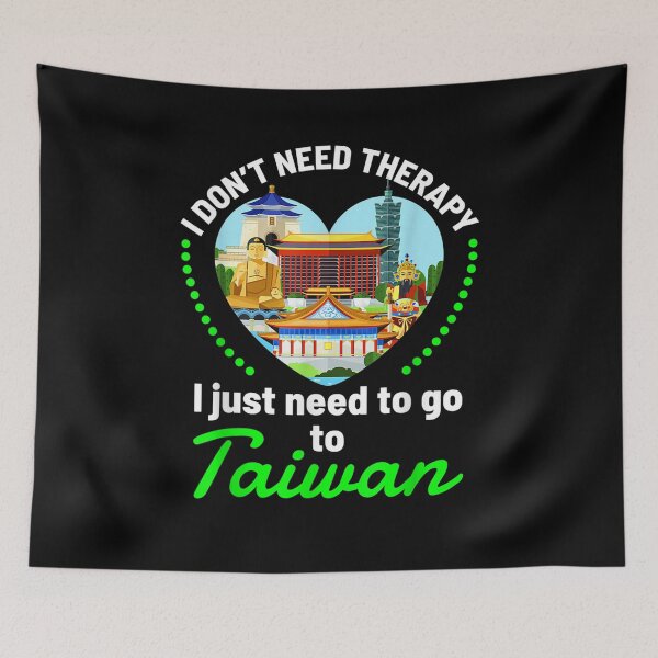 Item preview, Need To Go To Taiwan Funny Travel Lover Quote Saying Graphic  designed and sold by dannareyansh.